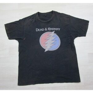 Vintage Dead and Company 2015 Summer Tour T-Shirt Size (XL) Distressed Band Tee